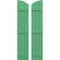 Ekena Millwork Americraft 3-Board (3 Batten) Wood Joined Board-n-Batten Shutters w/Ellipt Top, ARW401BE311X77LPH, PR ARW401BE311X77LPH - alternate 1